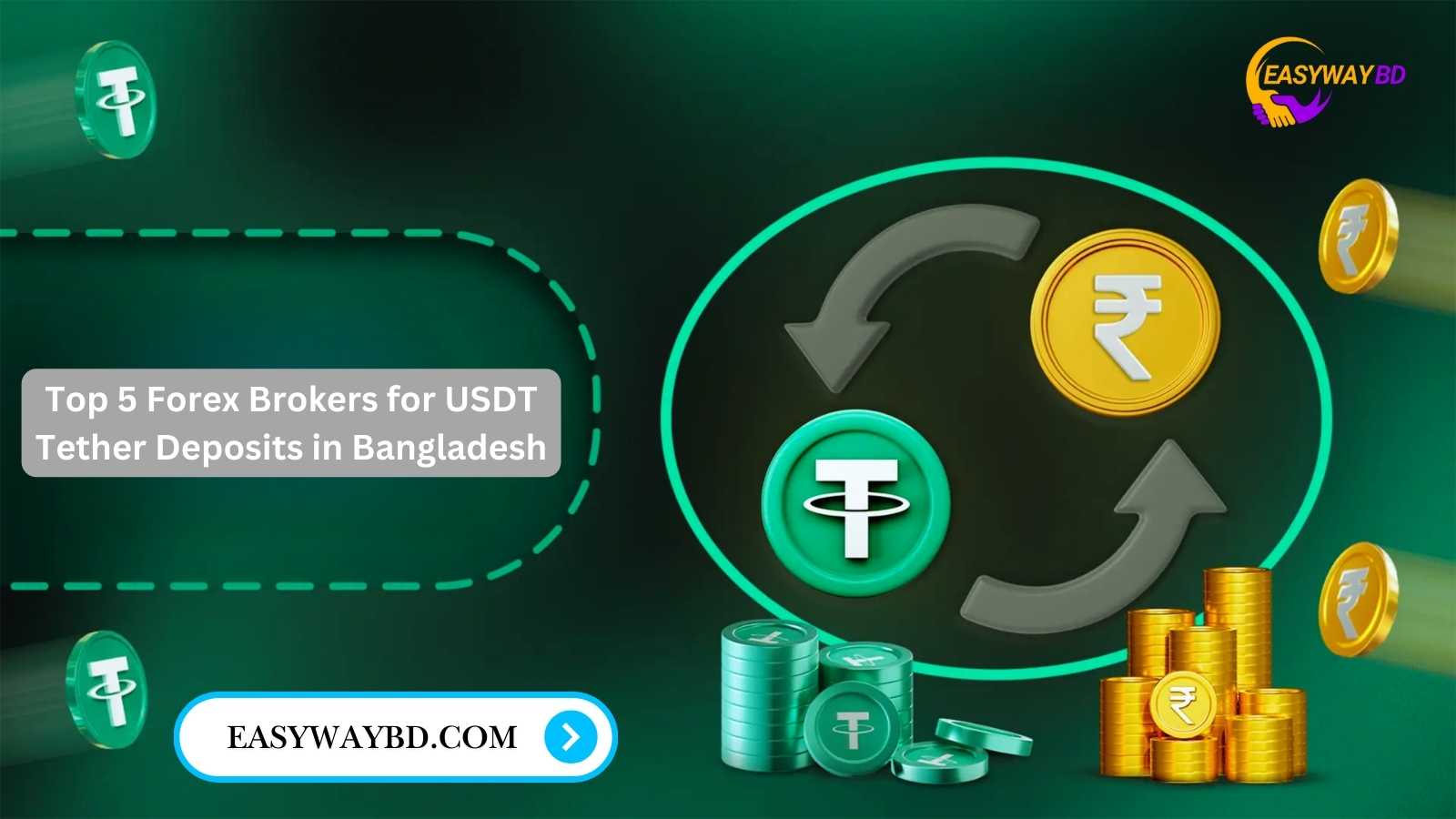 Top 5 Forex Brokers for USDT Tether Deposits in Bangladesh