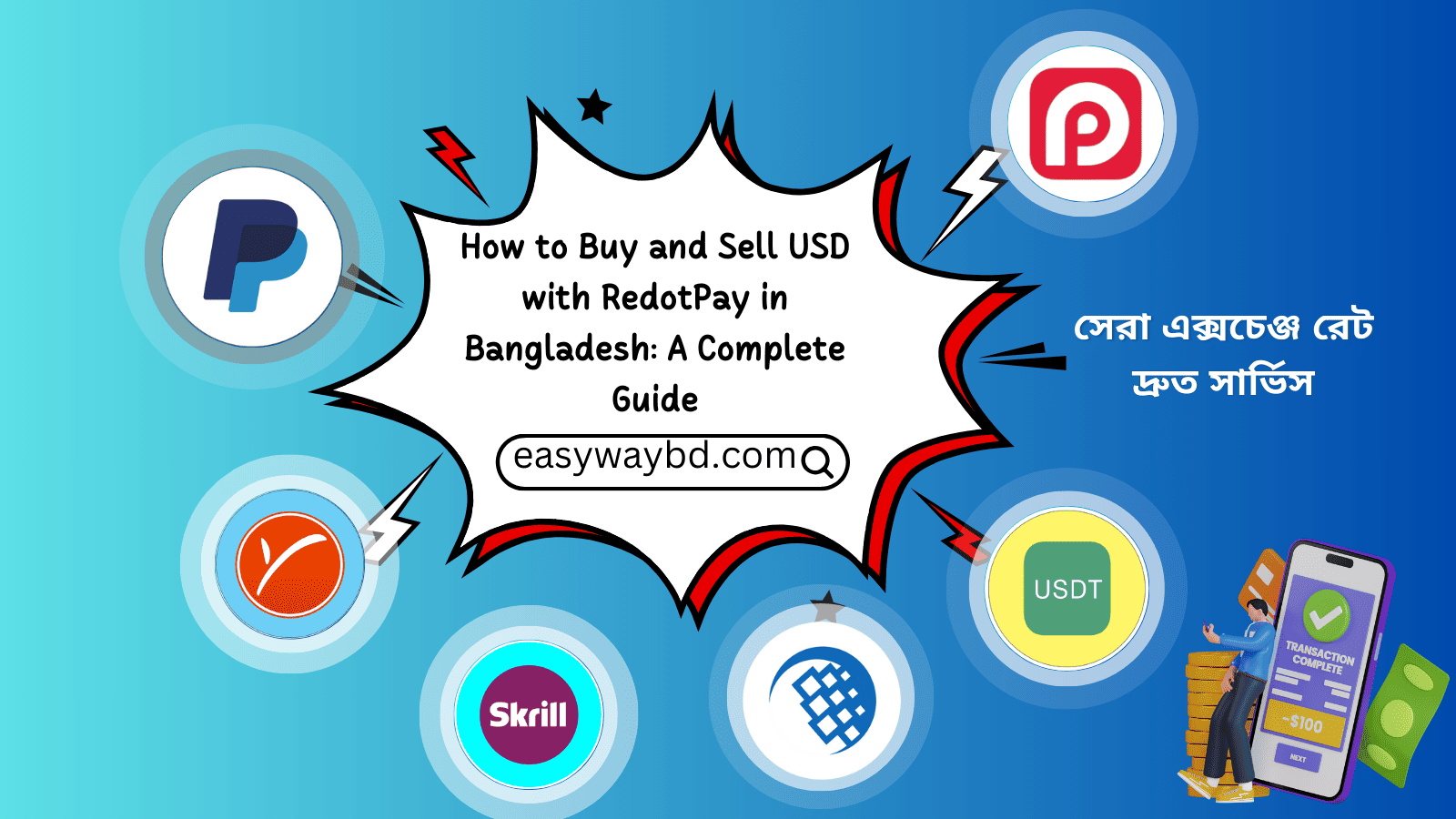 How to Buy and Sell USD with RedotPay in Bangladesh: A Complete Guide