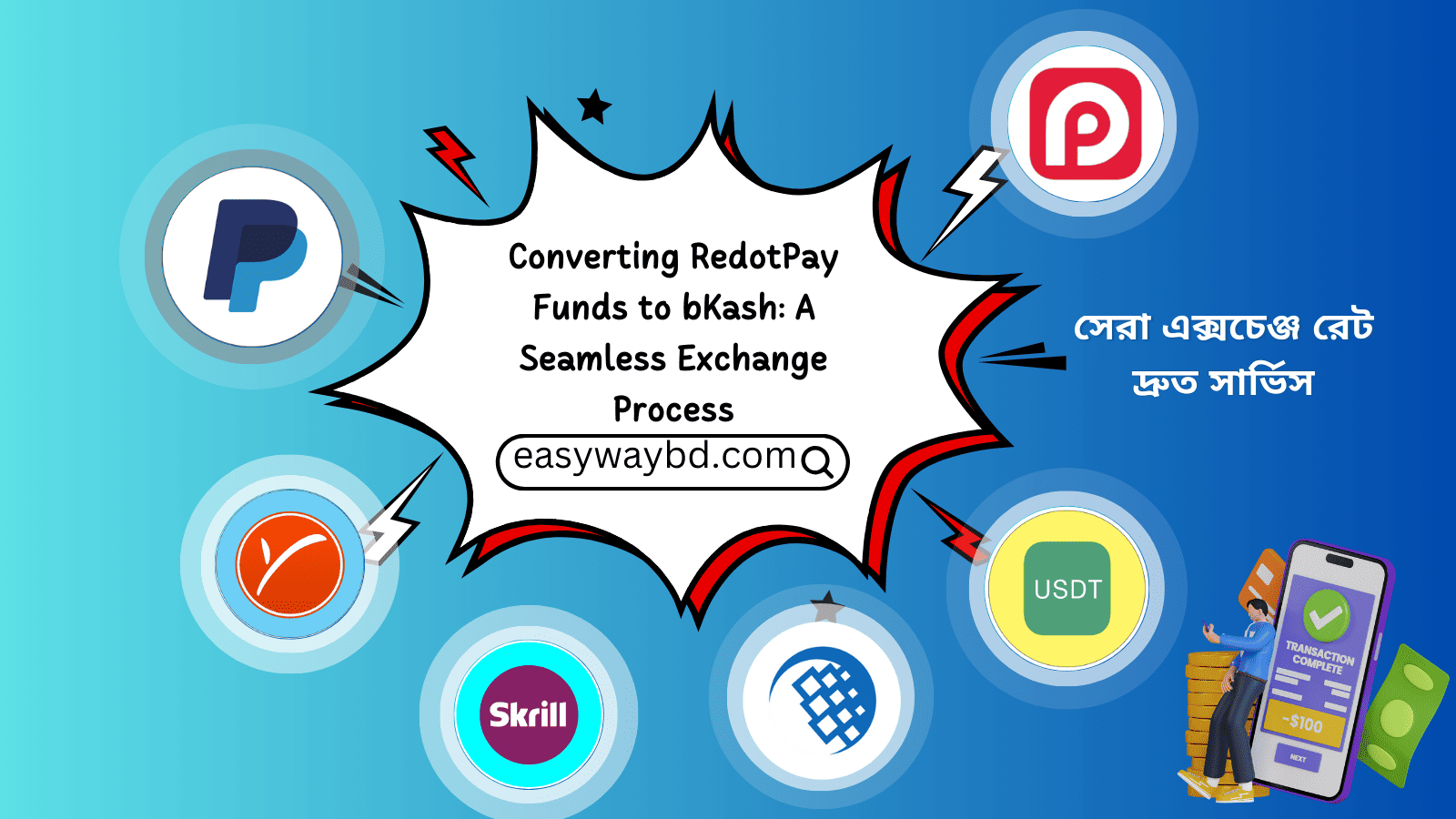 Converting RedotPay Funds to bKash: A Seamless Exchange Process