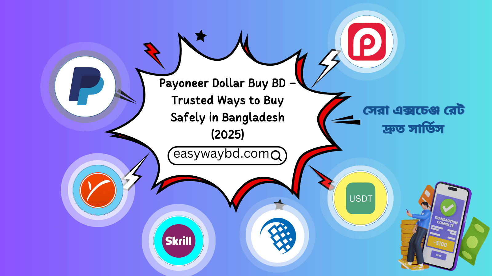 Payoneer Dollar Buy BD – Trusted Ways to Buy Safely in Bangladesh (2025)