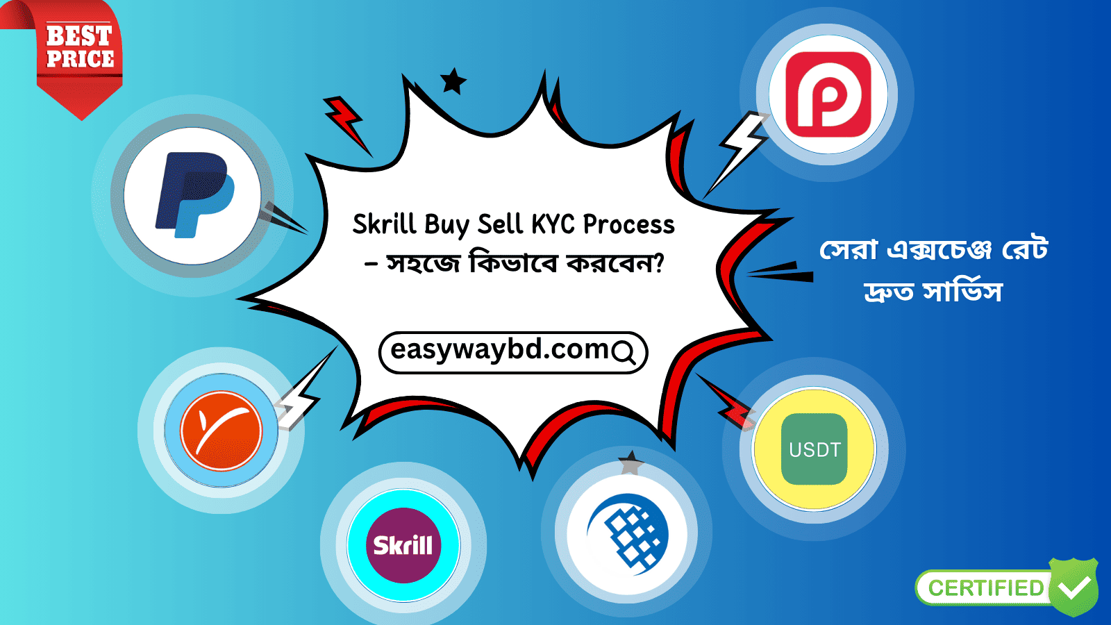 Skrill Buy Sell KYC Process – সহজে কিভাবে করবেন? | Easy Way BD