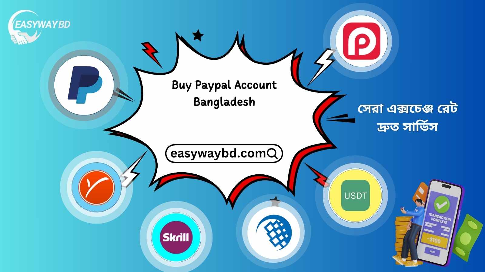 Buy Paypal Account Bangladesh – Trusted & Easy Way BD Service